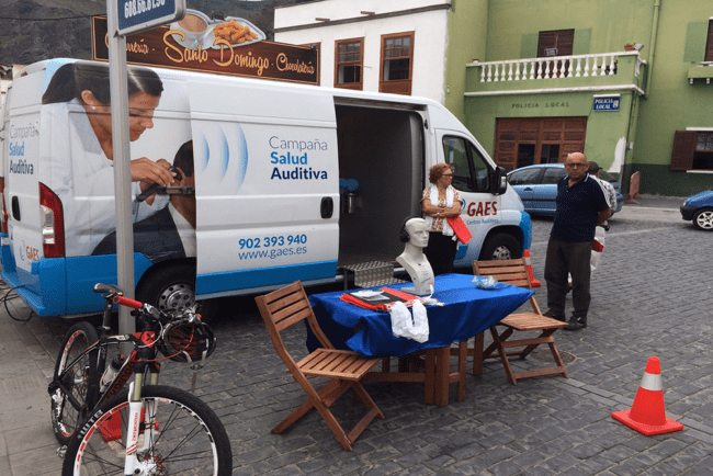 El audiobusâ€™ de GAES pasará por 14 localidades grancanarias (Foto TA)